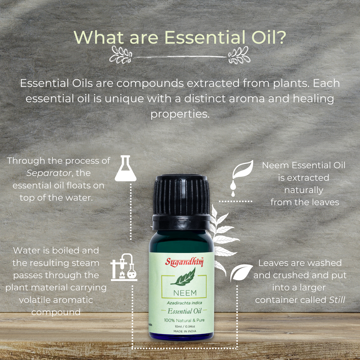 Neem Essential Oil - 10 ml