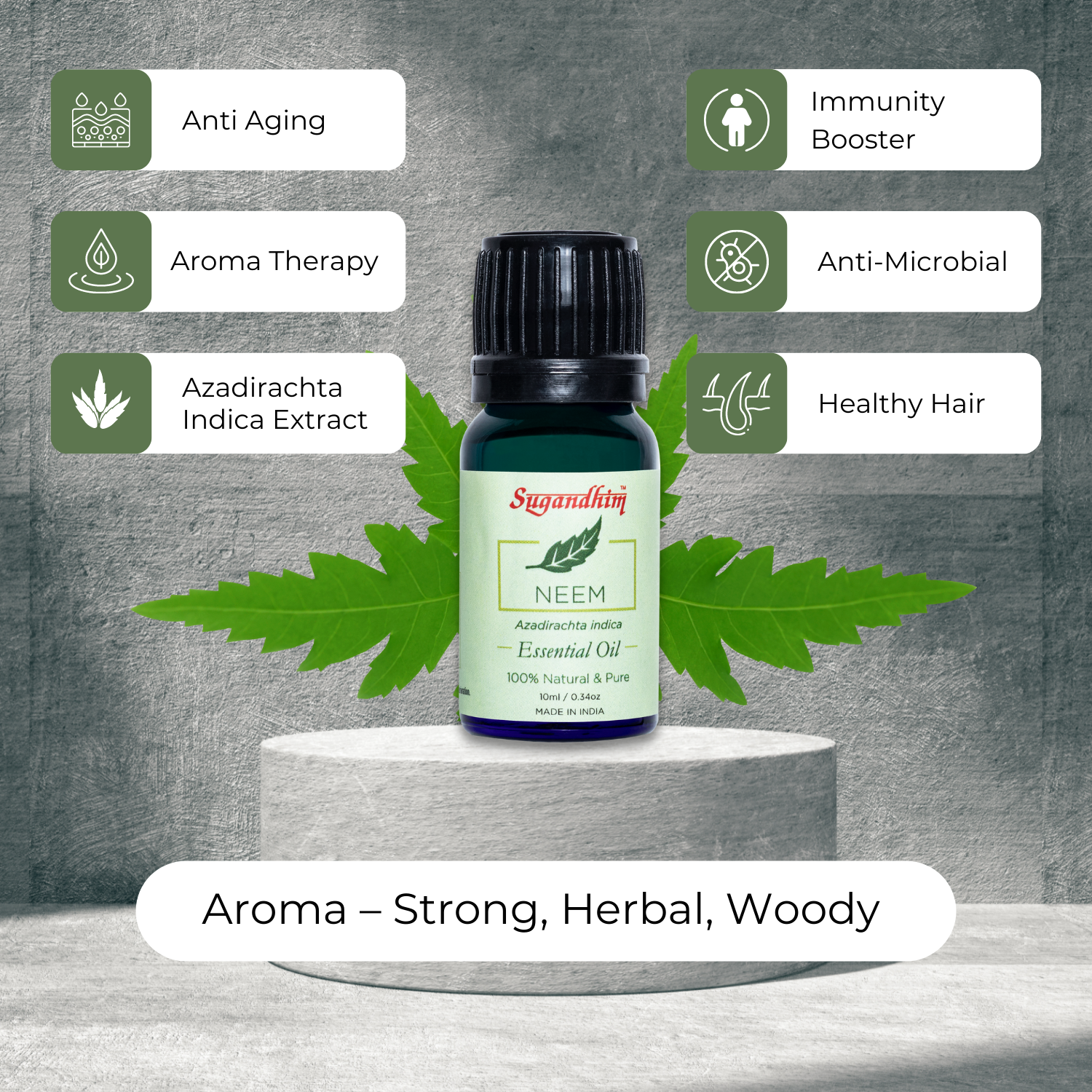 Neem Essential Oil - 10 ml