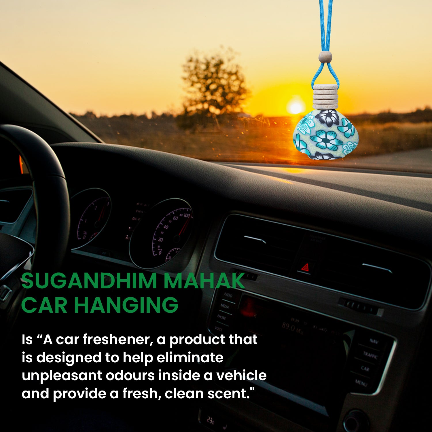 Mahak Mogra Car Fragrance - 15ml