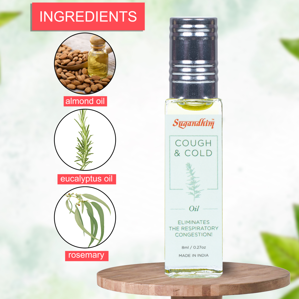 Cough & Cold Roll on - 8mlX2