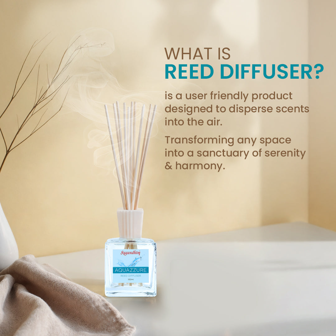 Reed Diffuser Aquazzure - 100ml + 5 Sticks