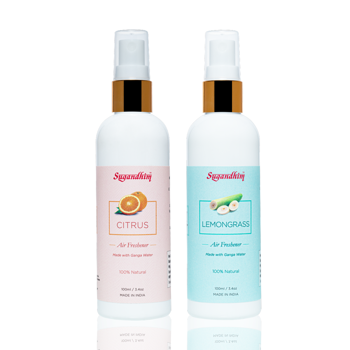 Air Freshener Citrus & Lemongrass - 100mlX2