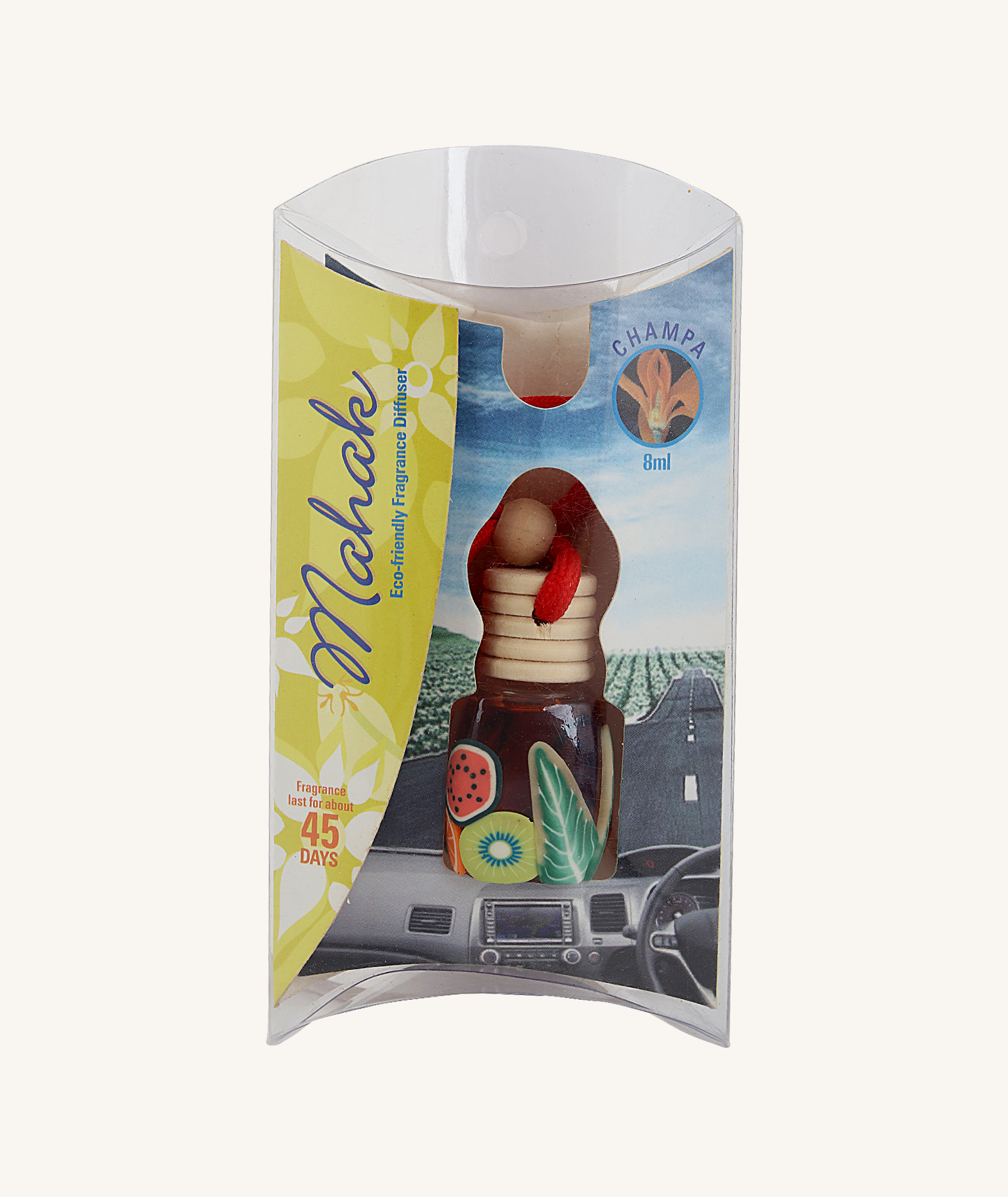 Mahak Champa Car Fragrance - 8ml/15ml