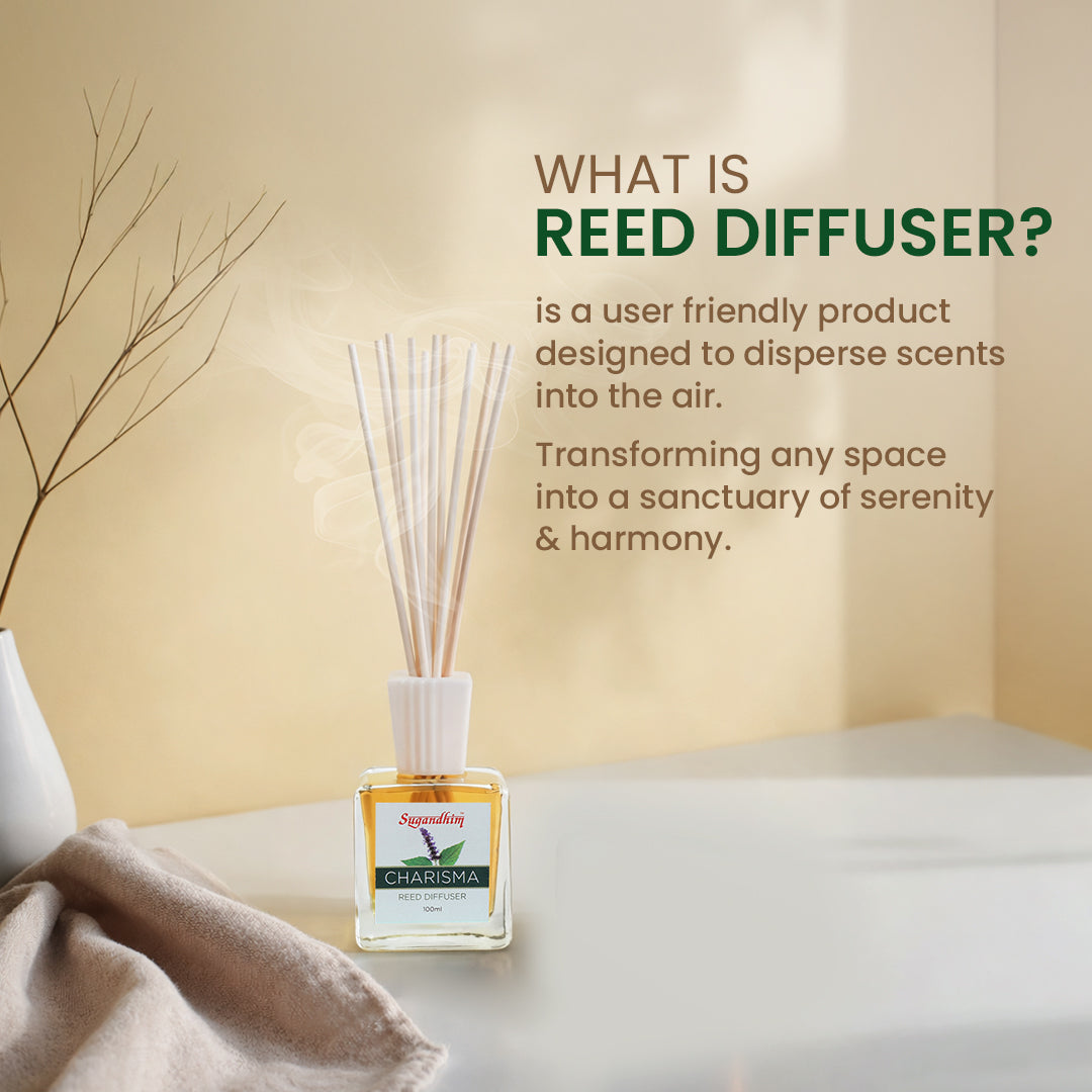 Reed Diffuser Charisma - 100ml + 5 Sticks