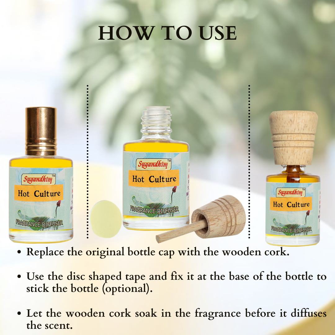 Fragrance Diffuser Hot Culture - 10ml
