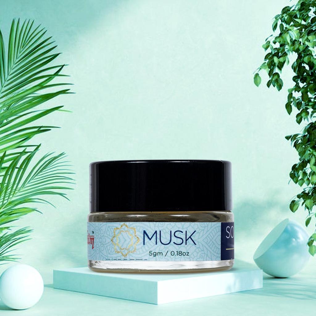 Solid Musk Buy Best Solid Wax Perfume Online in India | Sugandhim