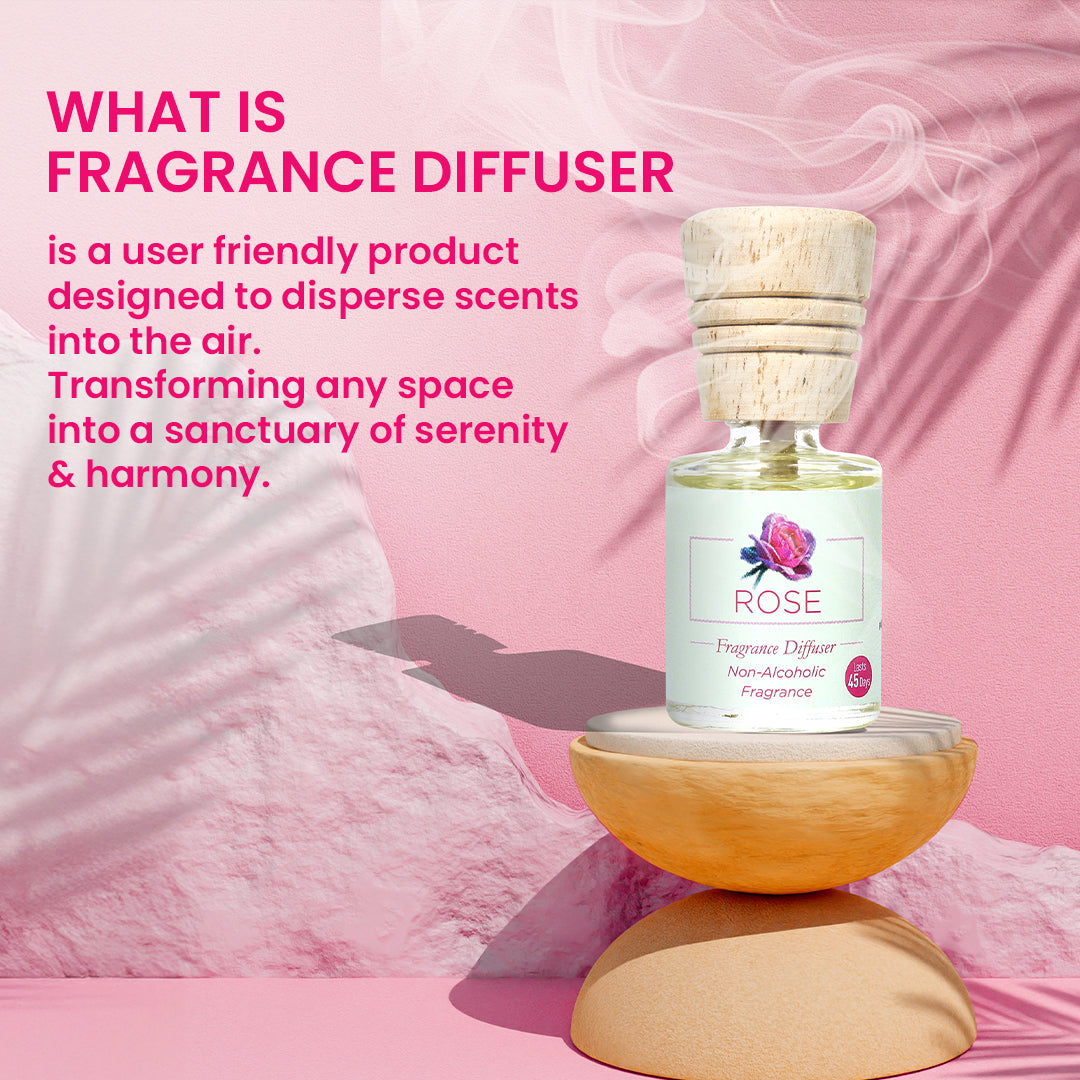 Fragrance Diffuser Rose - 10ml