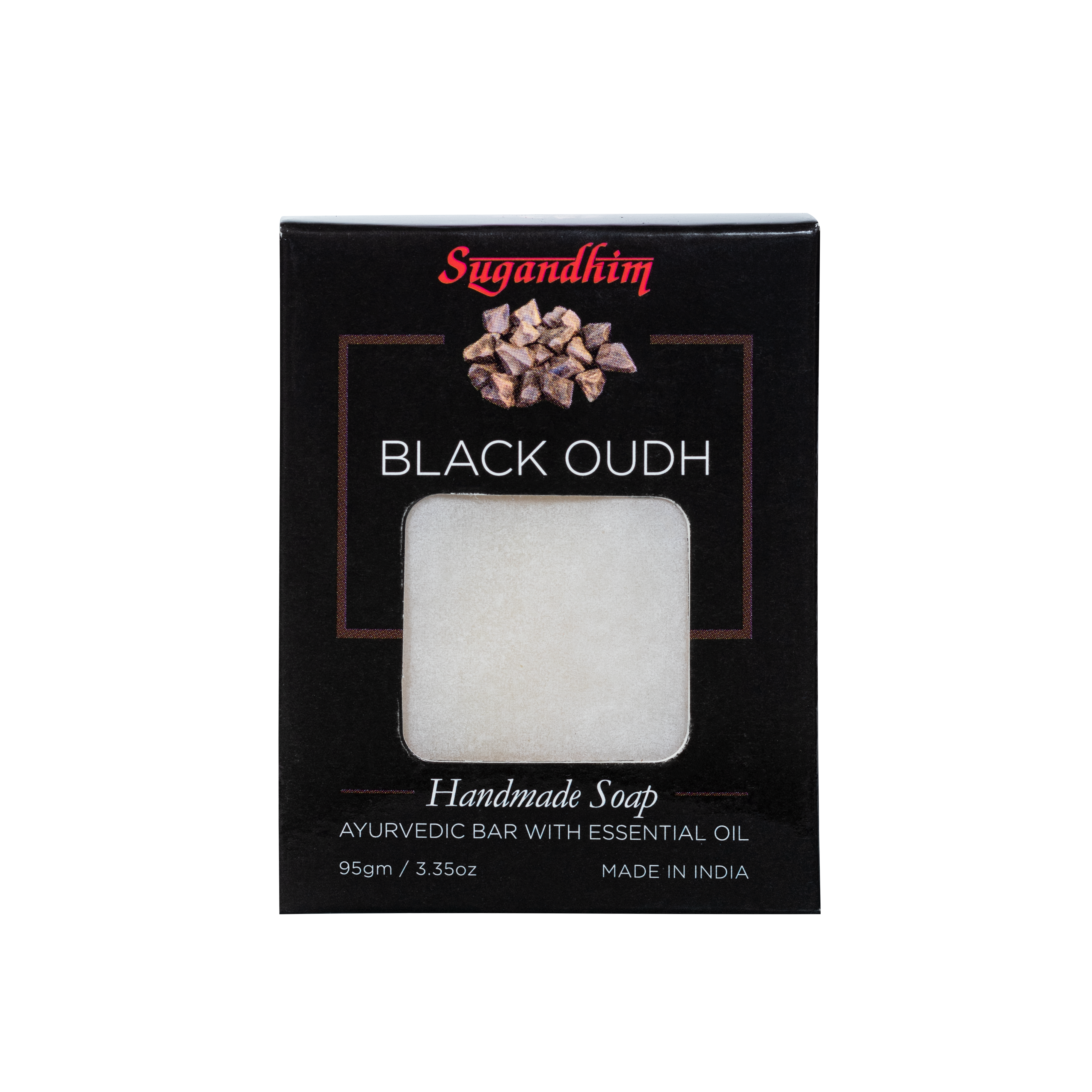 Handmade Soap Black Oudh - 95gms