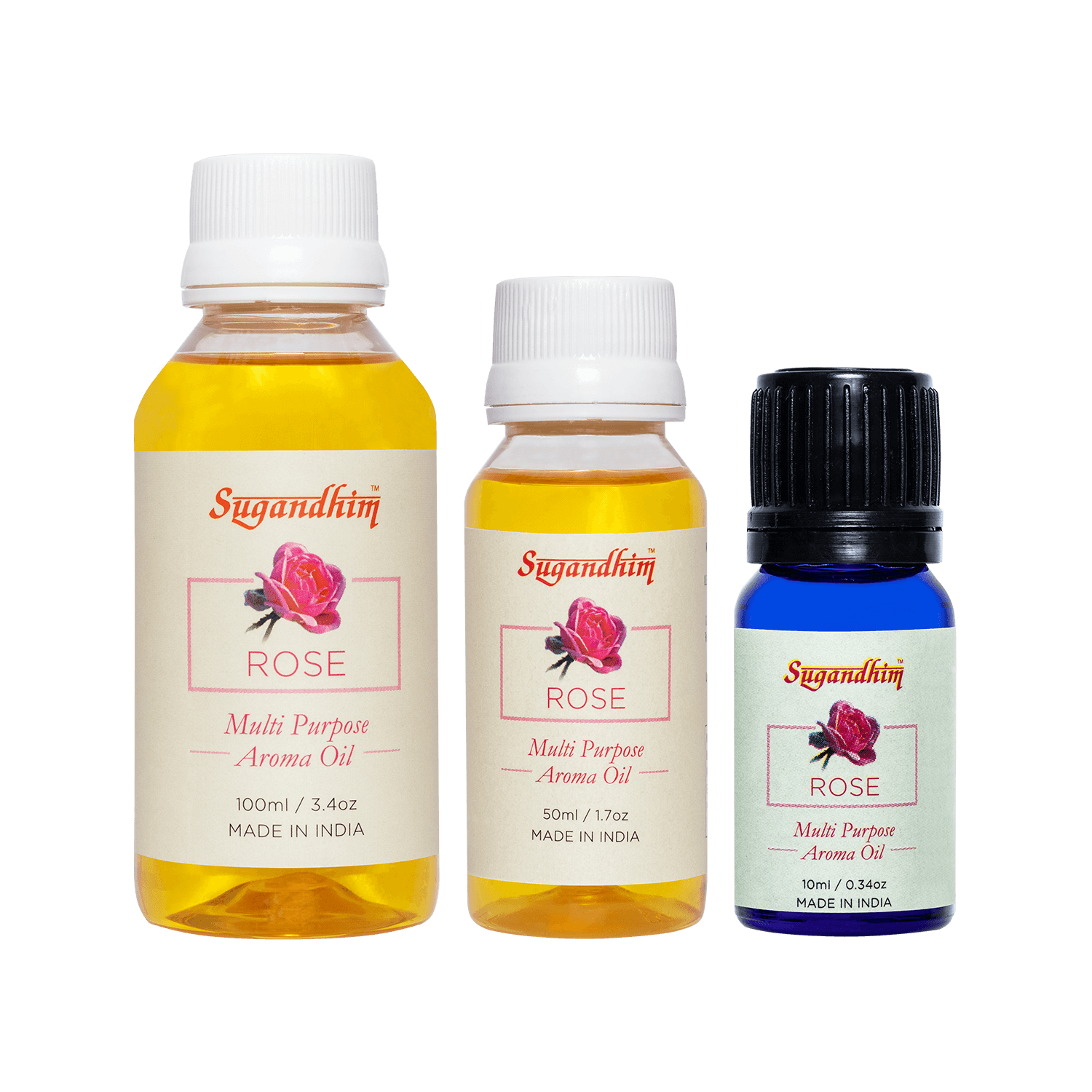 Aroma Oil Multi Purpose Rose - 10ml/50ml/100ml
