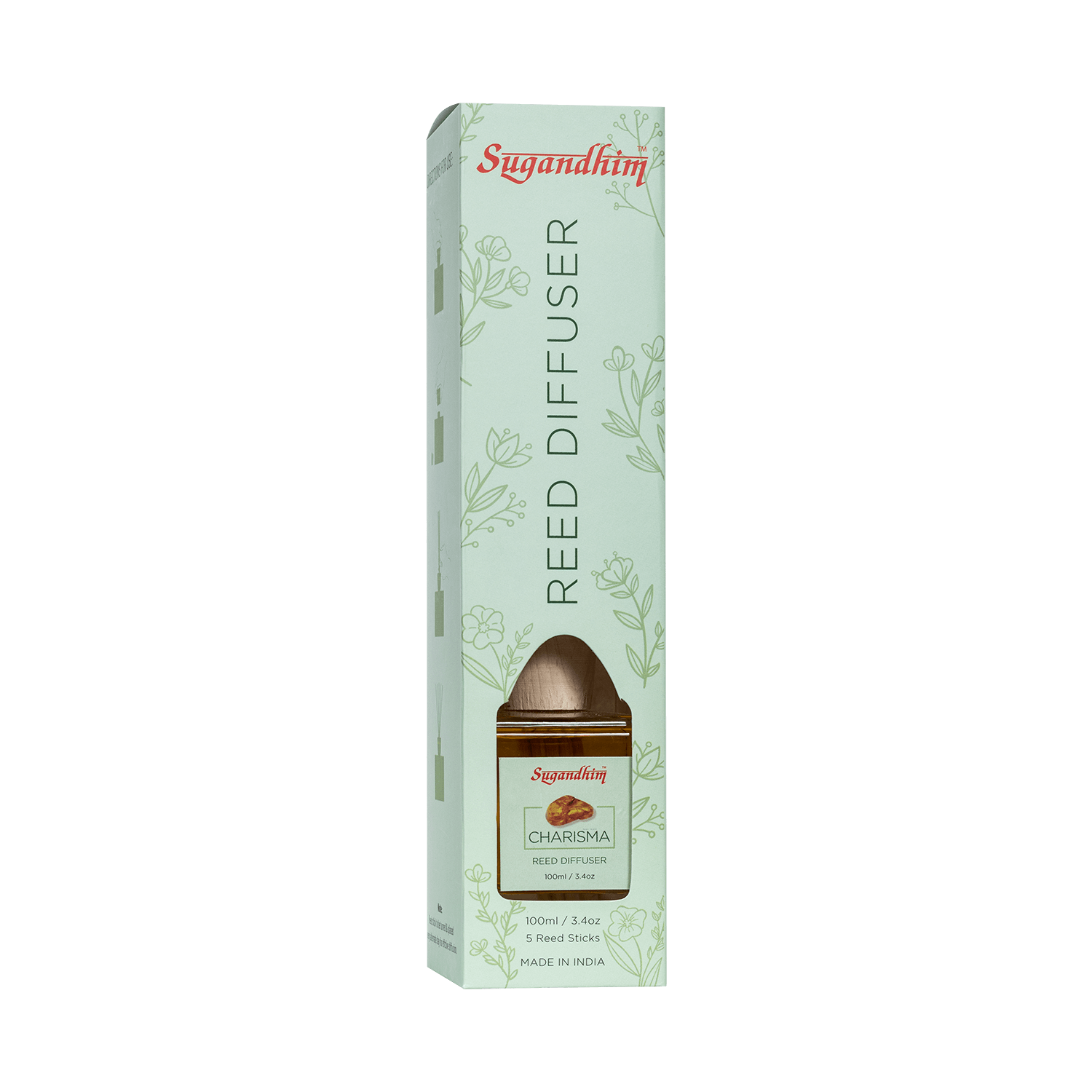 Reed Diffuser Charisma - 100ml + 5 Sticks