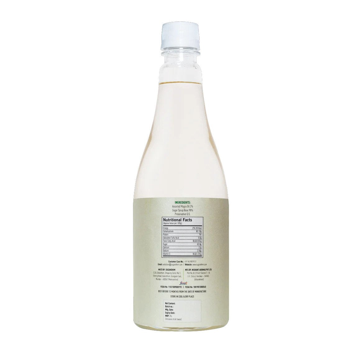 Mogra Syrup - 750 ml