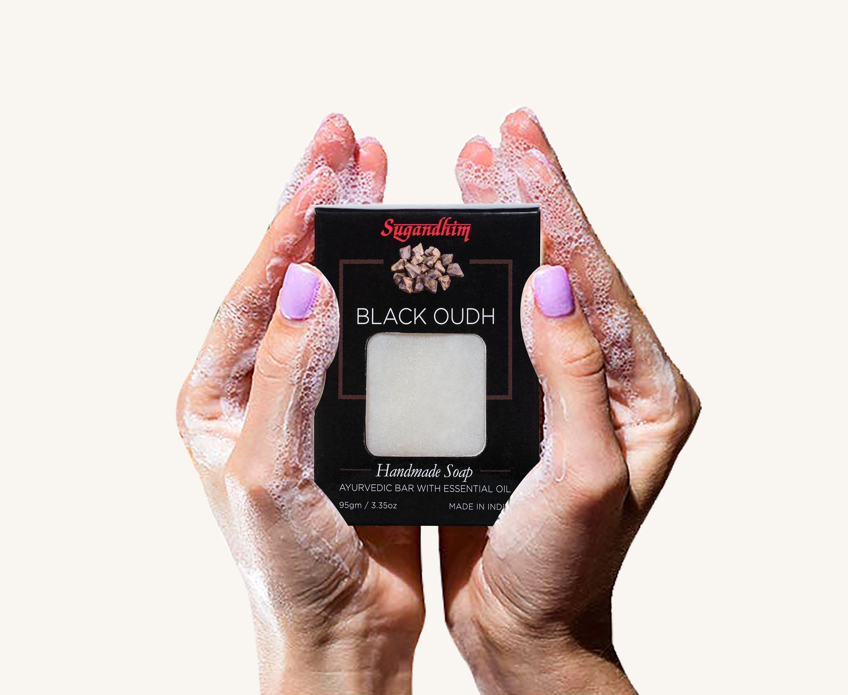 Handmade Soap Black Oudh - 95gms