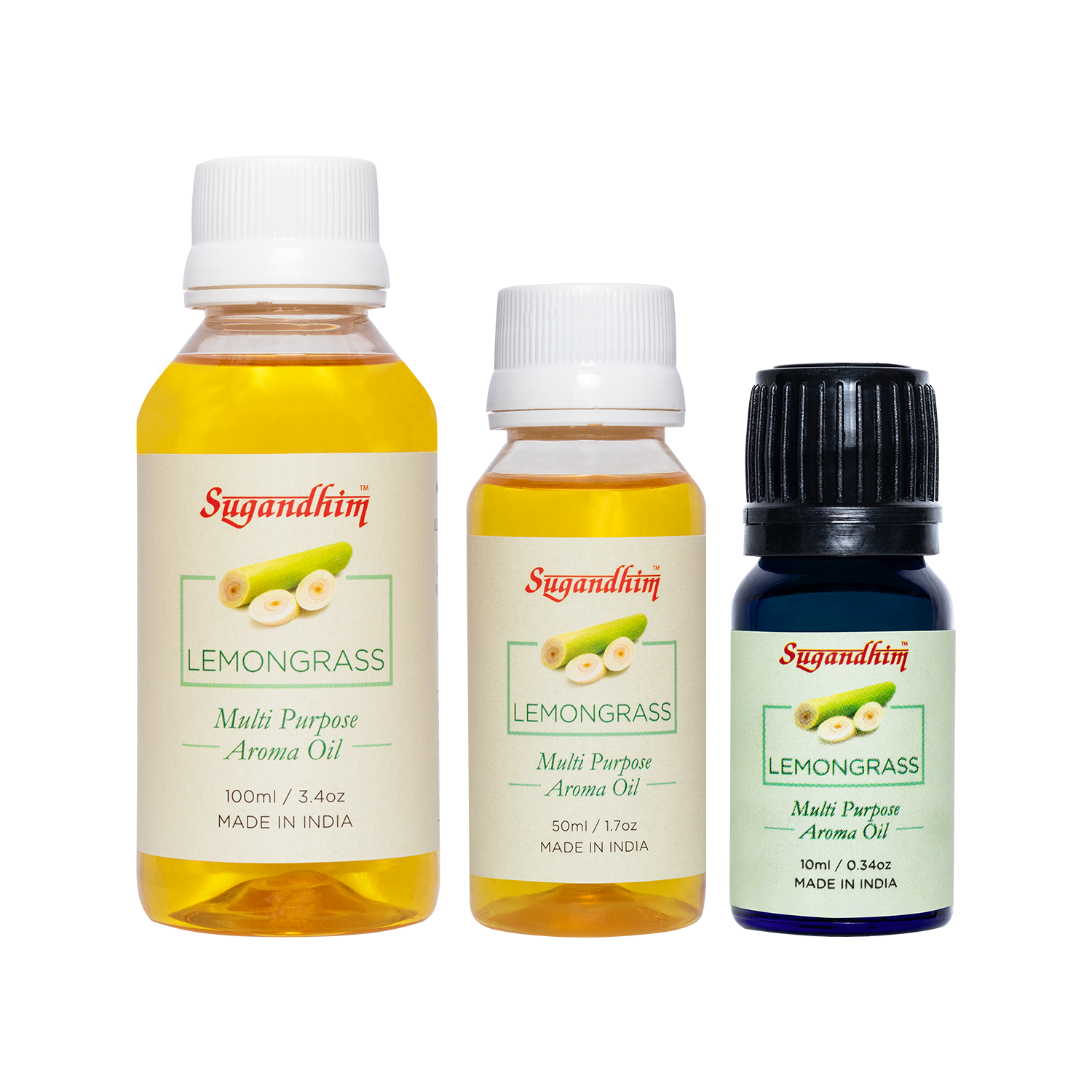 Aroma Oil Multi Purpose Lemongrass - 10ml/50ml/100ml
