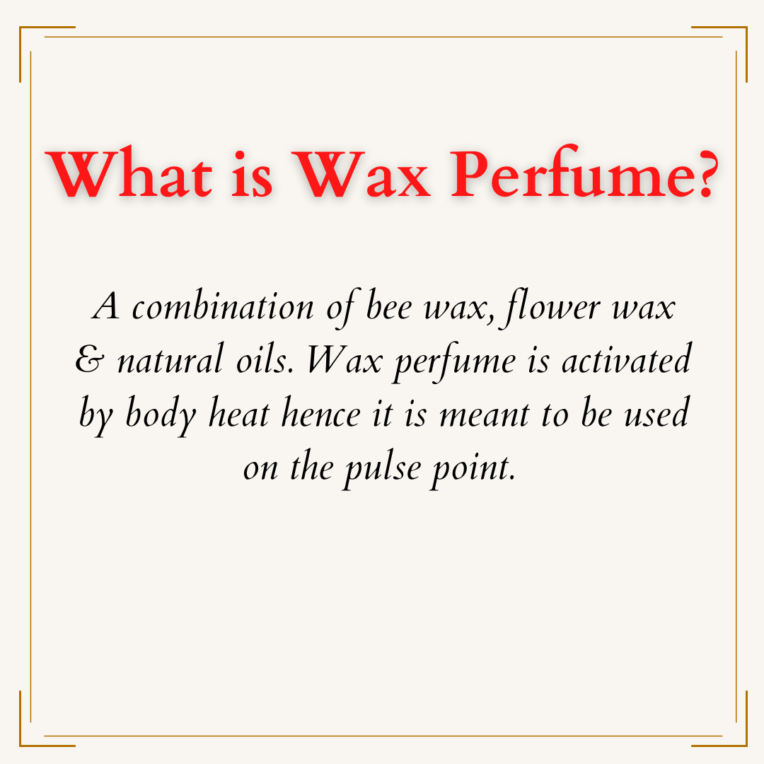 Solid Wax Perfume Musk Fragrance - 5gms