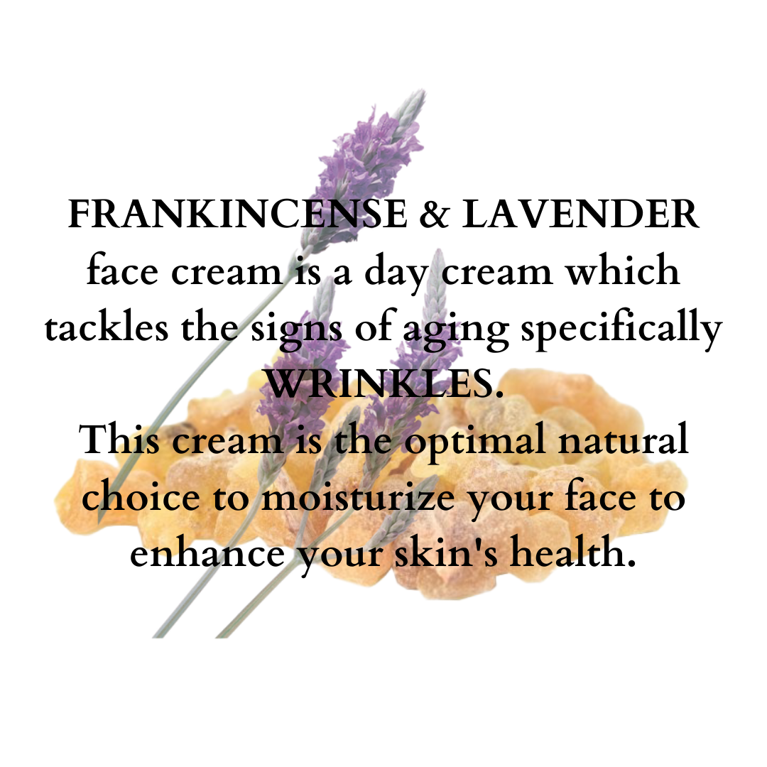 Face Cream - Frankincense & Lavender - 50gms