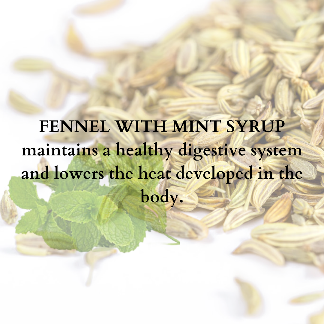 Fennel with Mint Syrup - 750ml