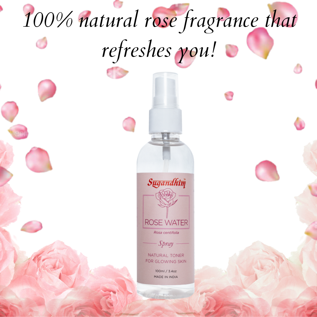 Rose Water Spray or Face Mist - 100ml