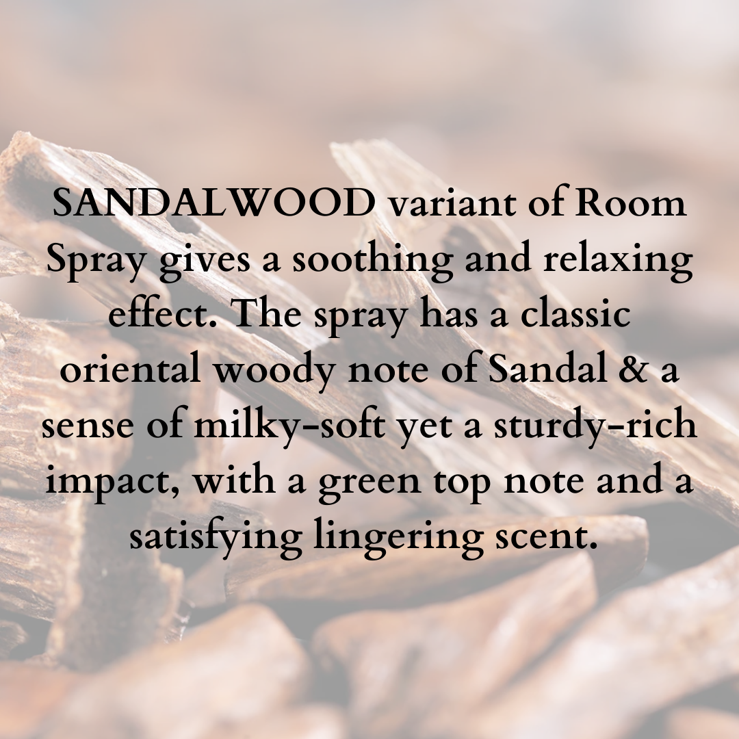 Room Spray Sandalwood or Chandan - 500ml