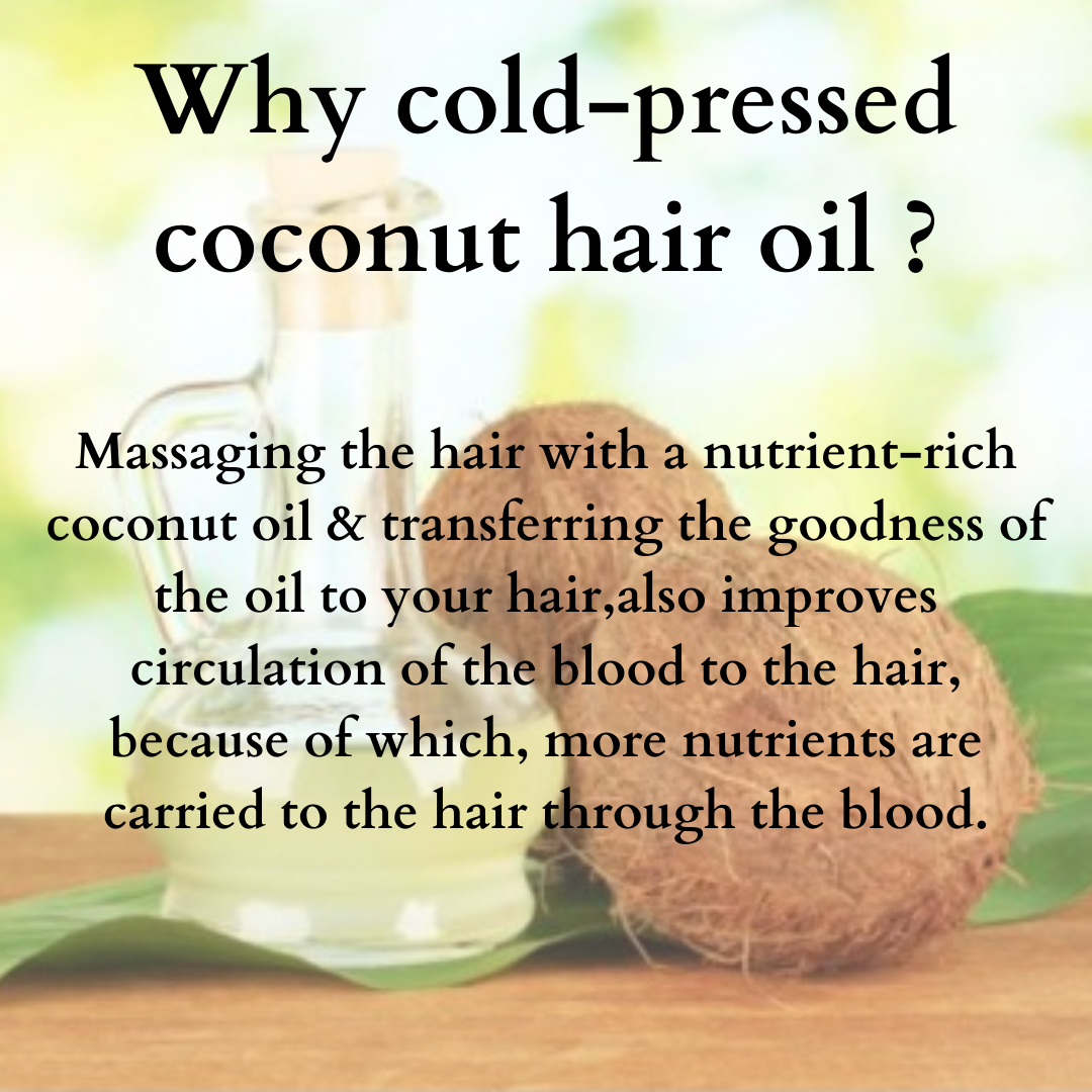 Coconut Hair and Scalp Oil - 100ml