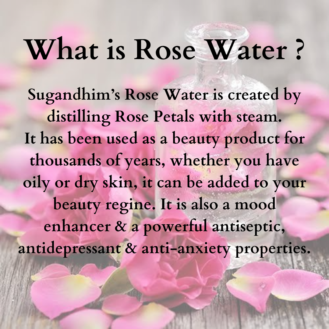 Rose Water Spray & Rose Water Refill - 100mlX2
