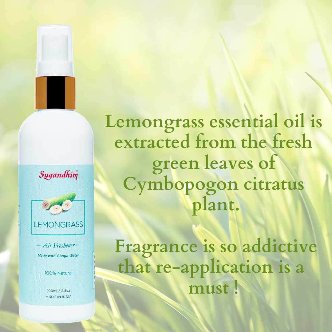 Lemongrass Air Freshener - Sugandhim