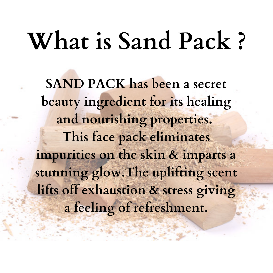 Sand Pack for face & body - 50gms