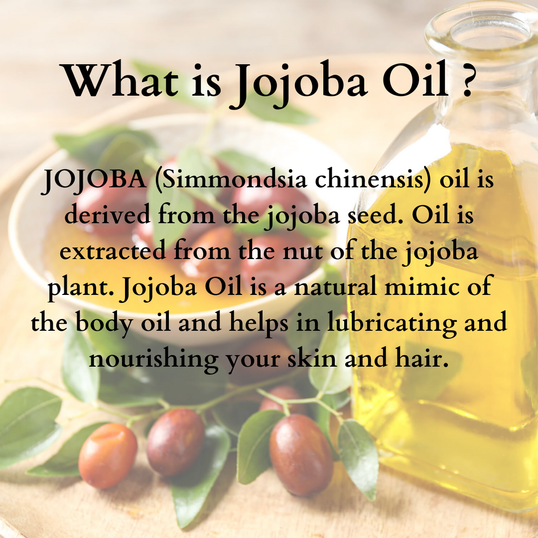 Jojoba Massage Oil for Face, Hair and Body - 50ml