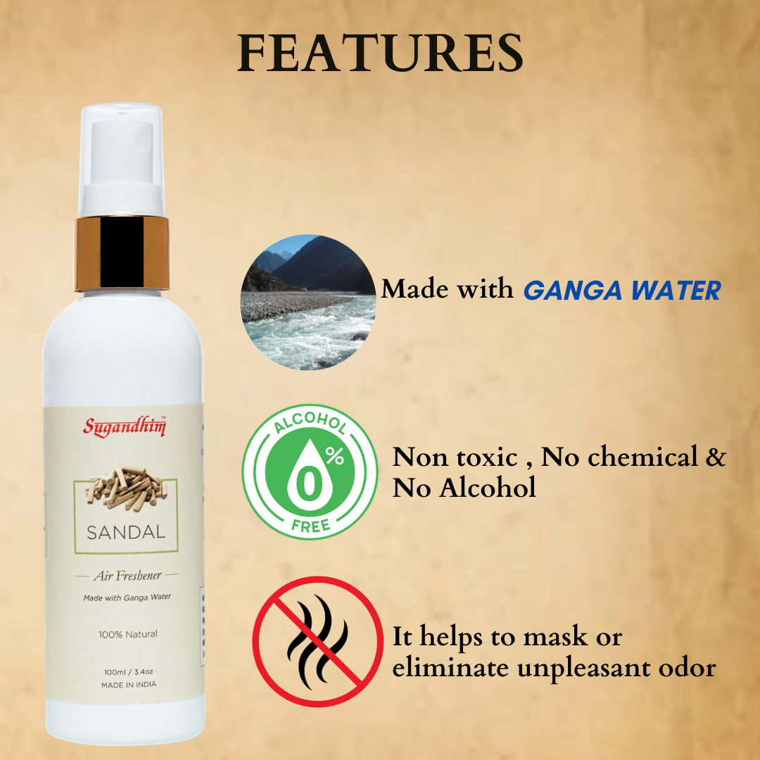 Sandal & Lotus Air Freshener – Ramsons Perfumes