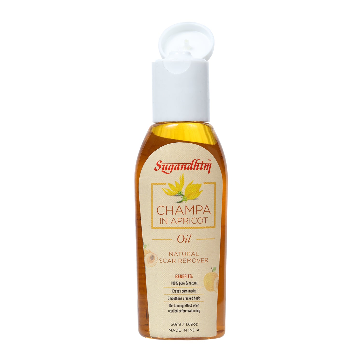 Champa in Apricot Massage Oil - 50ml