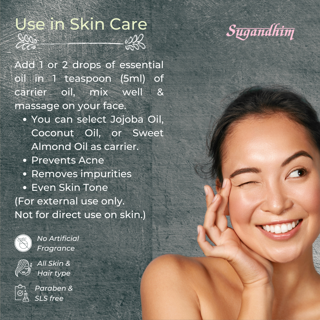 Basil Essential Oil - Use In Skin Care 