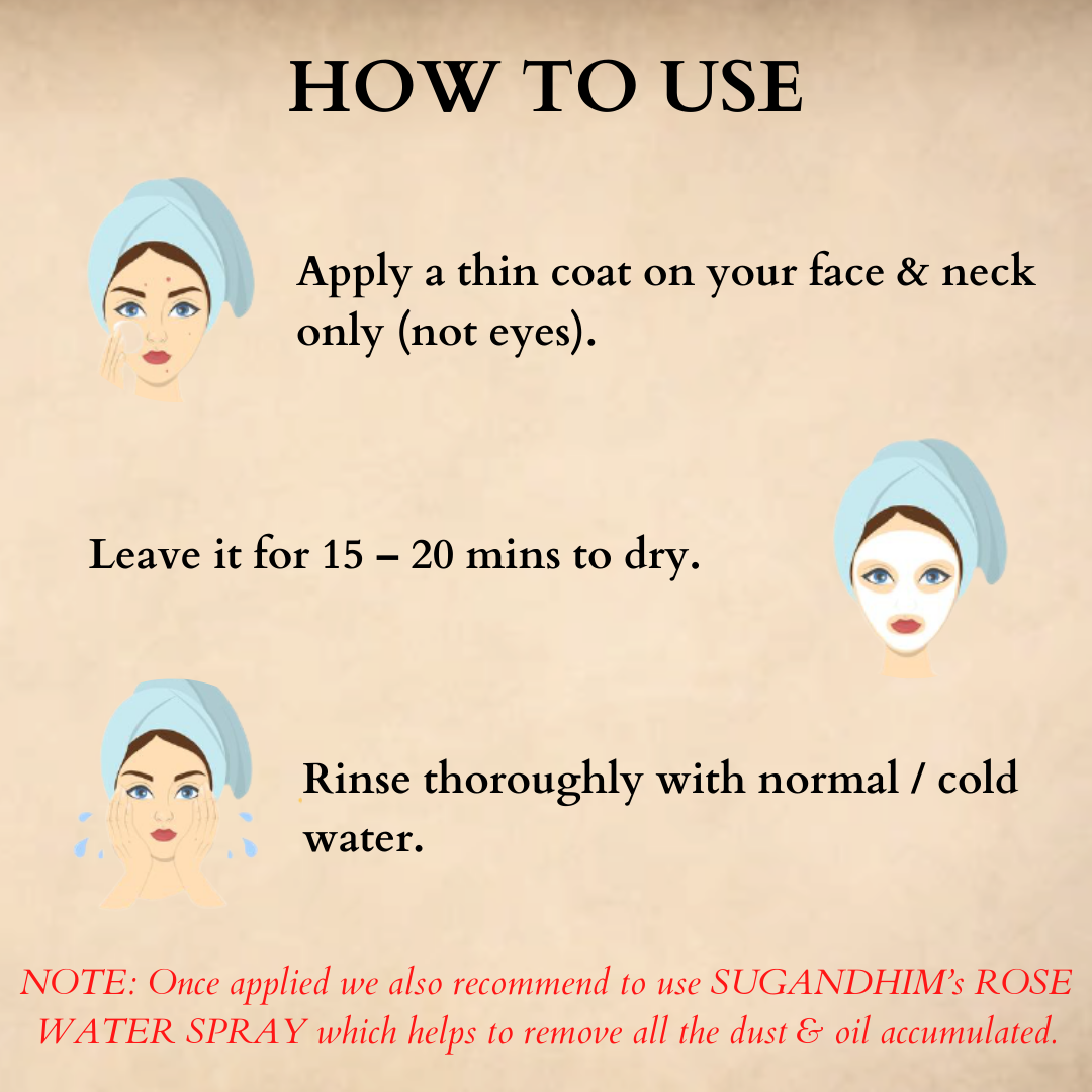 How to Use Multani Mitti Face Pack 