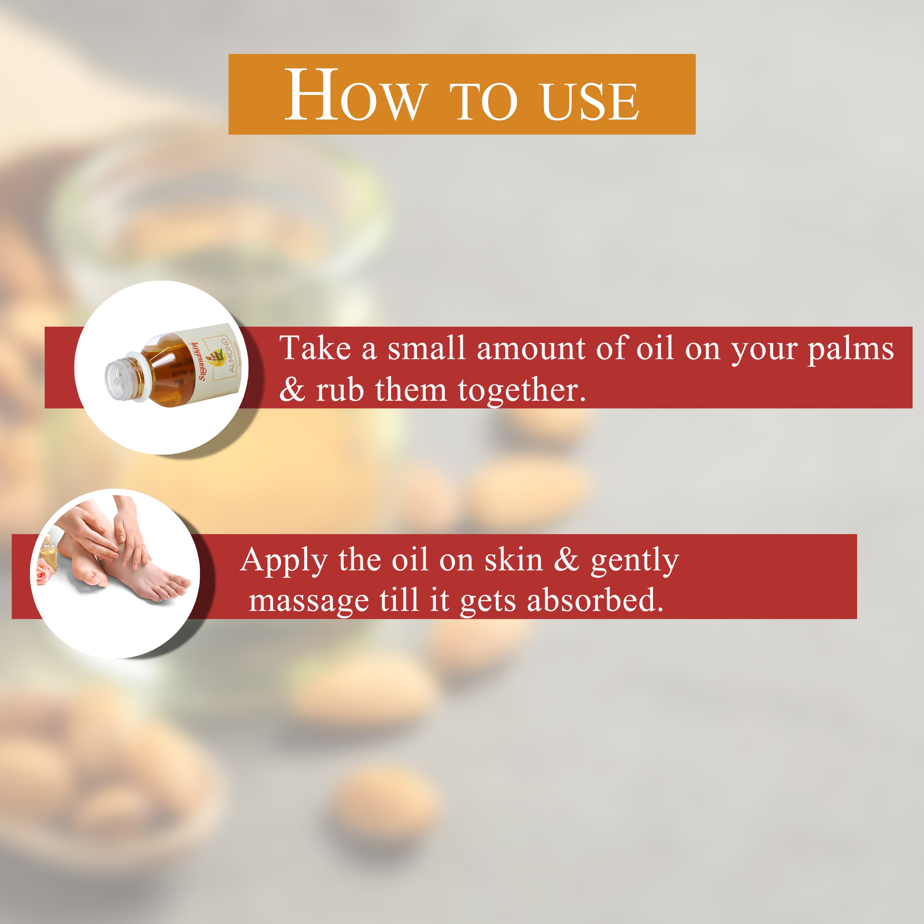 How To Use Almond Massage Oil