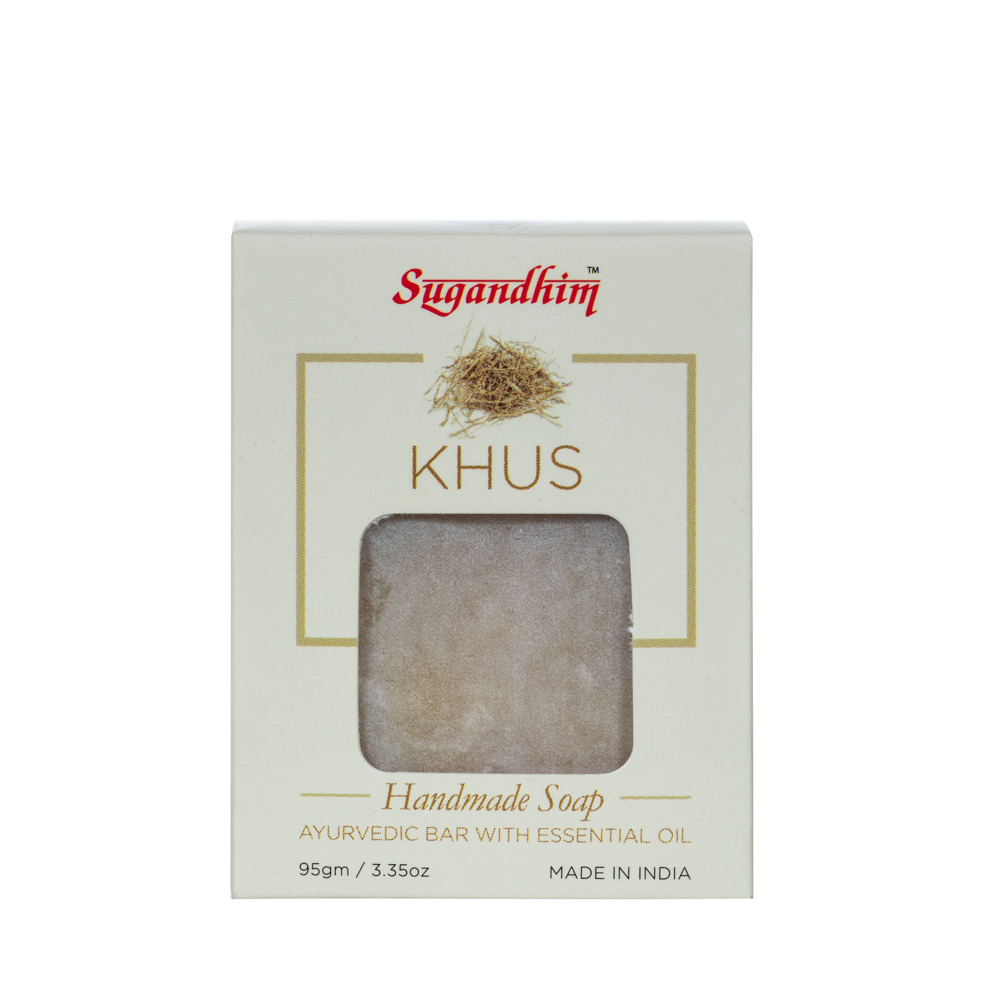 Handmade Soap Khus - 95gms