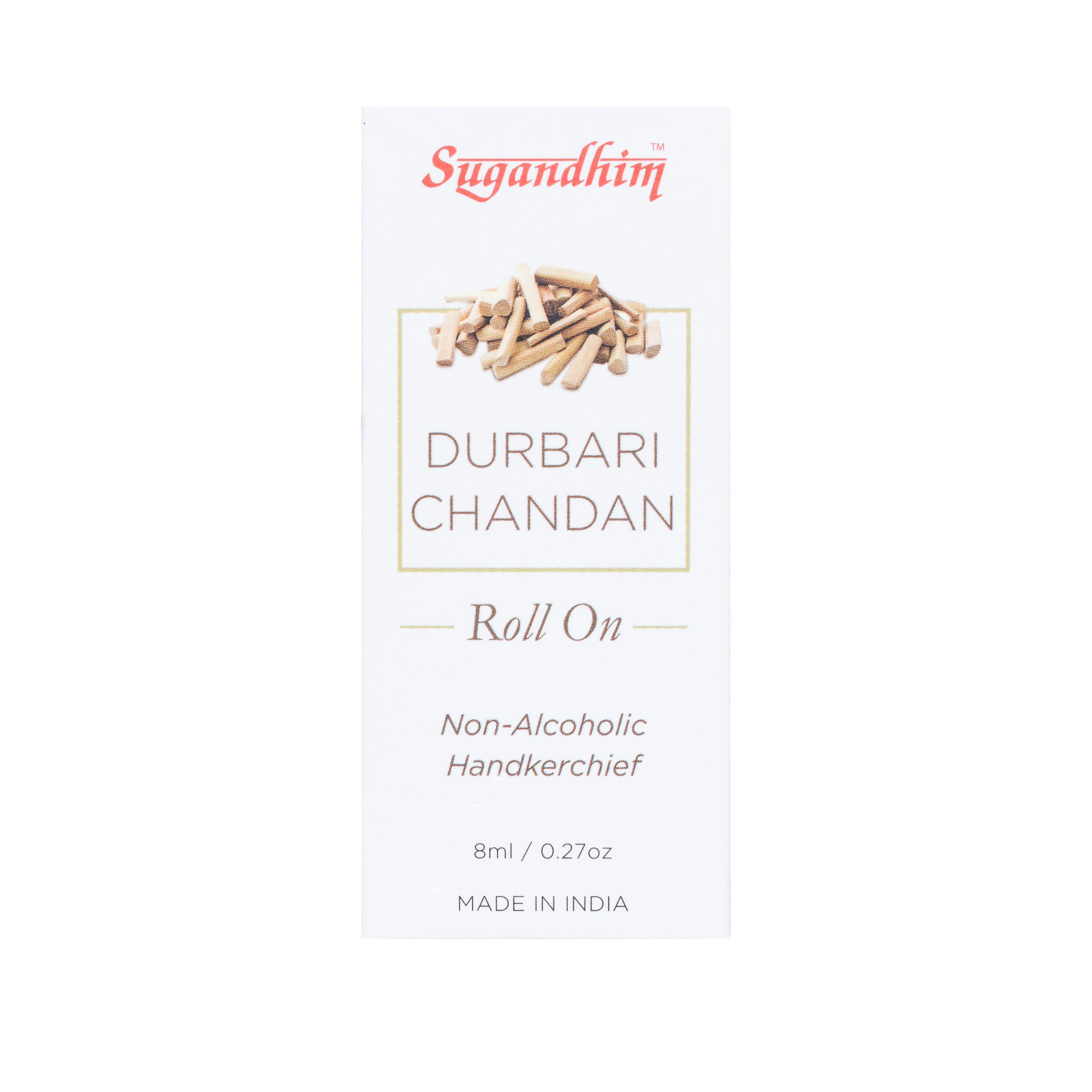 Handkerchief Roll-on Durbari Chandan/Sandal - 8ml