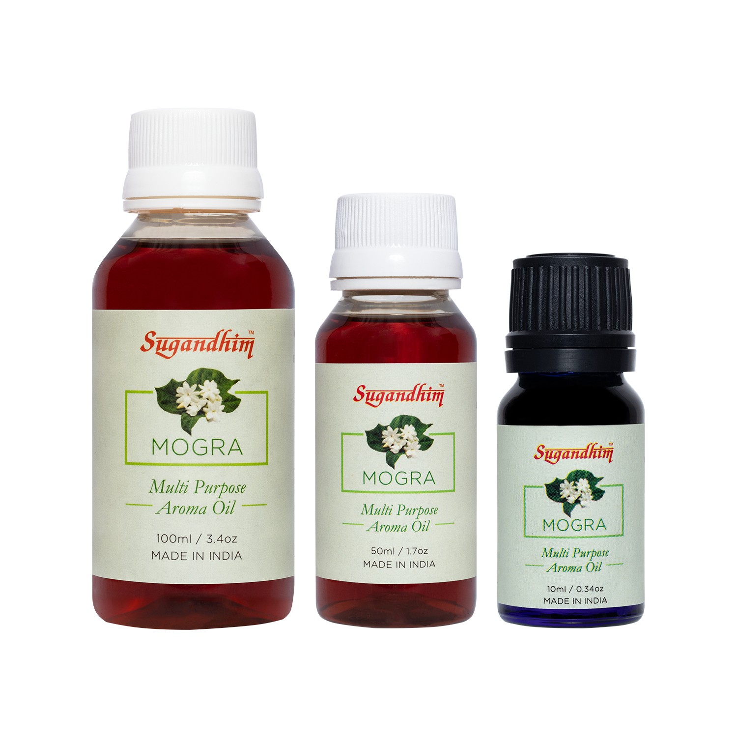 Mogra Multi-purpose Aroma Oil Set