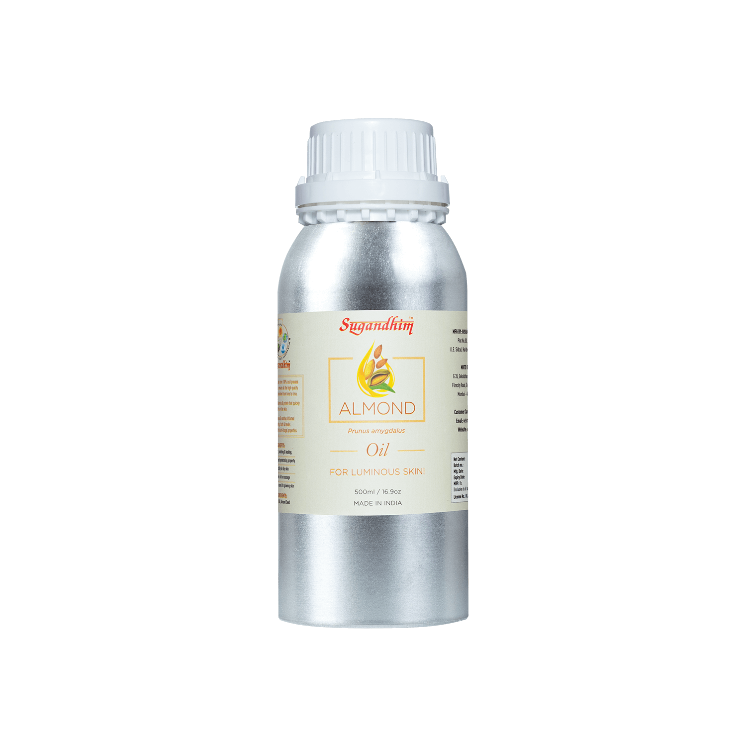 Almond Massage Oil 500ML Pack