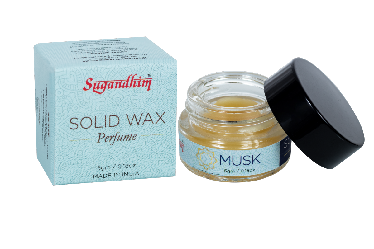 Solid Wax Perfume Musk Fragrance - 5gms