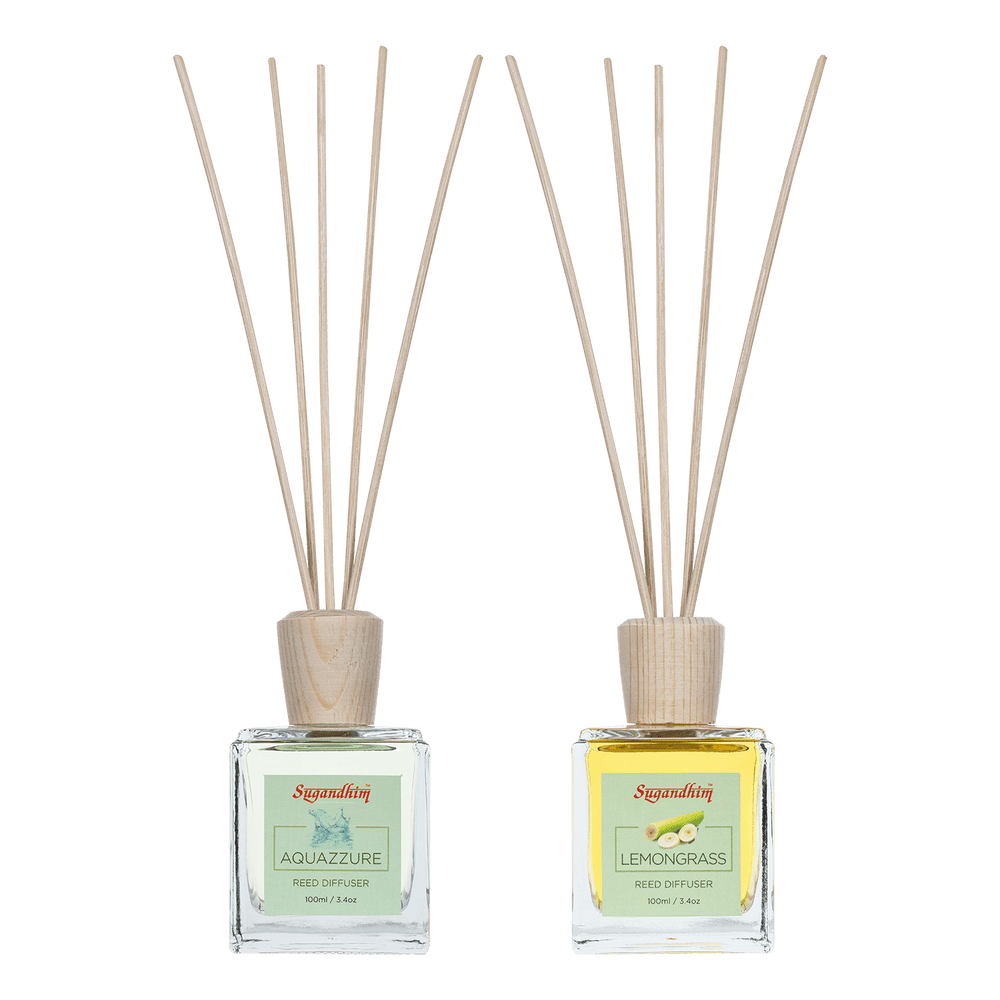 Reed Diffuser Aqua Citrus Splash Aquazzure & Lemongrass Fragrances 1