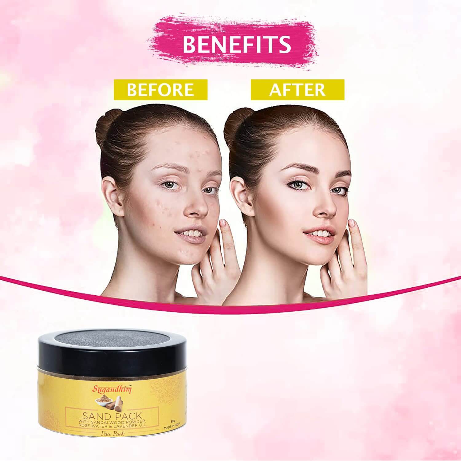 Banjara's Multani Mitti And Sandal Face Pack 100g at Rs 60.00 | Multani  Mitti Face Pack | ID: 2852963526148